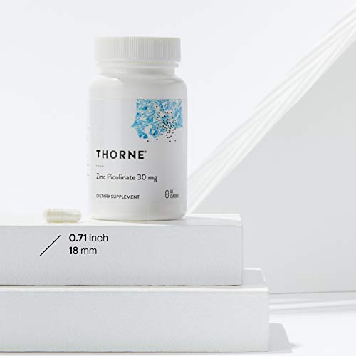 Zinc Picolinate 30 mg - Well-Absorbed Zinc Supplement for Growth and Immune Function* - 60 Capsules
