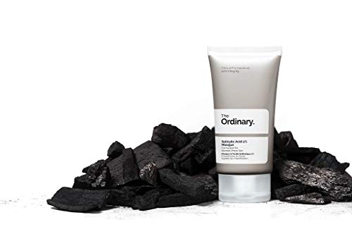 Salicylic Acid 2% Masque, Clarifying Charcoal & Clay Mask for Blemish-Prone Skin, 1.7 Fl Oz