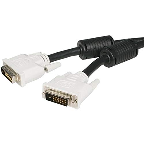 Dual Link DVI Cable - 25 ft - Male to Male - 2560x1600 - DVI-D Cable - Computer Monitor Cable - DVI Cord - Video Cable (DVIDDMM25)