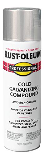 7585838 Professional Cold Galvanizing Compound Spray Paint, 20 oz, Gray