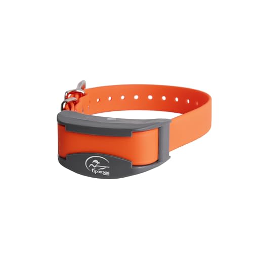 Brand FieldTrainer 425X/SportHunter 825 Add-A-Dog Collar, Remote Training Collar, Hunting Dog Collar - Waterproof and Rechargeable with Tone, Vibration, and Shock (Orange)