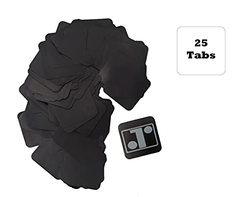 Anti Tarnish Tabs Strips Perfect for Jewelry Storage 1 x 1 Tab (Pack of 100)