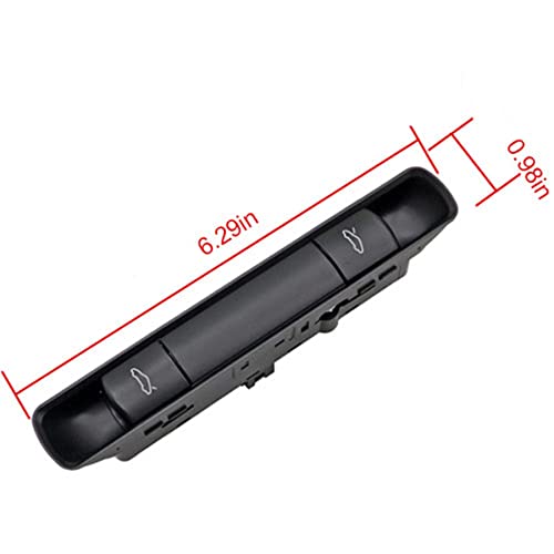 Hood and Decklid Release Switch Interior Switch Compatible with Porsche 911 2005-2013 Compatible with Boxster 2005-2012 Compatible with Cayman 2006-2012 Replaces# 99761310502A05