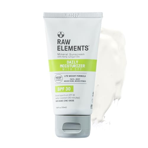 Daily Lifestyle Moisturizer Bio-Resin Tube - SPF 30, UVA-UVB Protection, Non-Nano Zinc, Reef-Safe, Water Resistant, 1.8 oz