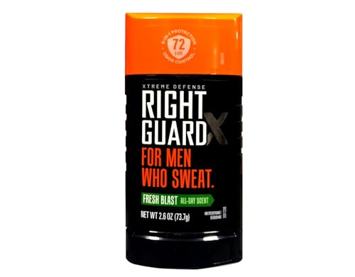 Xtreme Defense 5 Anti-Perspirant & Deodorant, Fresh Blast 2.60 oz ( Packs of 2)