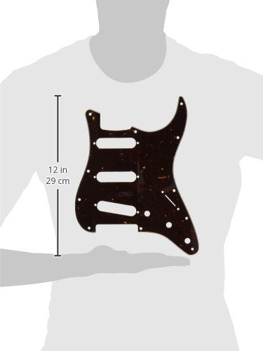 Modern Pickguard, Stratocaster, 11-Hole - Tortoise Shell