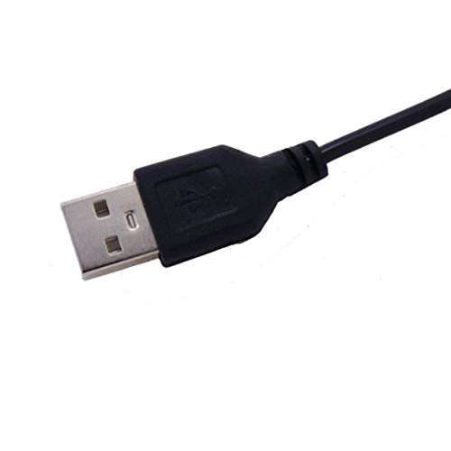 2 Pack USB to 3-Pin / 4-Pin PWM 5V USB Sleeved Fan Power Adapter Cable, USB to 3 Pin / 4 Pin Case Fan Adapter Connector Cable (USB-3Pin/4Pin Cable)