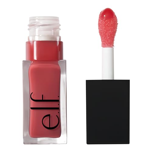 Glow Reviver Lip Oil, Nourishing Tinted Lip Oil For A High-shine Finish, Infused With Jojoba Oil, Vegan & Cruelty-free, Rose Envy
