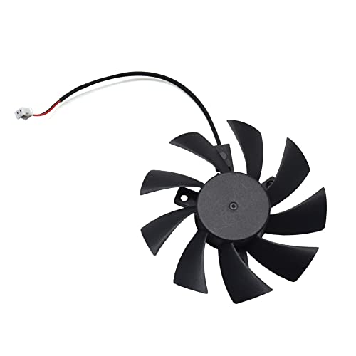 DIY Dual Bearing 85mm 2pin Video Card Fan Replacement for Zotac GTX 1050 Ti mini Graphic Card