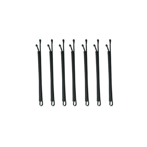 Creaseless Bobby Pins - Salon Quality Hair Accessories - Holiday Gift Pack of 7 Non-Slip Silicone Wrapped Pins for Styling Holds Hair in Place Ideal for Updos Buns and More