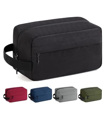 Travel Toiletry Bag for Men - Large Toiletries Bag Water Resistant Hanging Dopp Kit Travel Bag for Toiletries Accessories