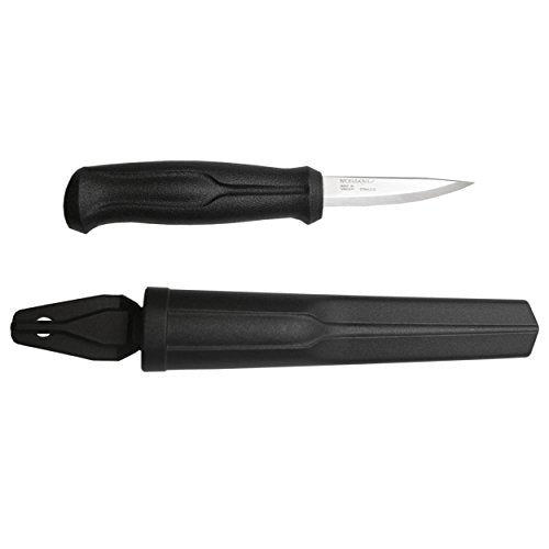 Woodcarving Basic Sandvik Stainless Steel Wood Carving Knife With Sheath, 3 Inch
