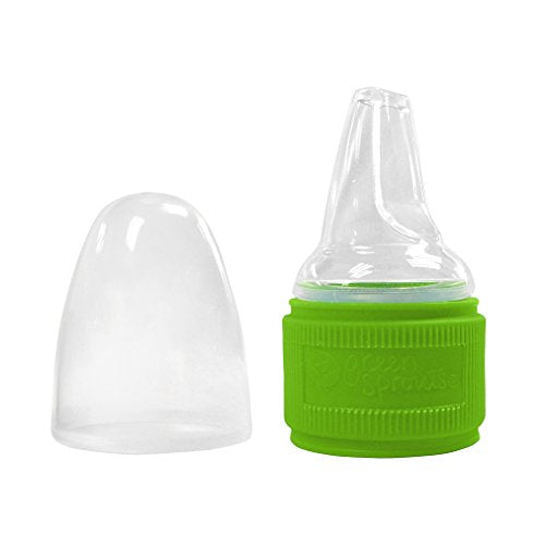 Spout Adapter for Water Bottle, Quickly Converts a Standard Bottle into a Sippy Cup, Collar Fits Two Bottle Sizes, One Size