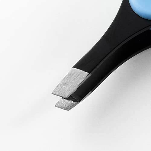 Wide Grip Slant Tip Tweezers