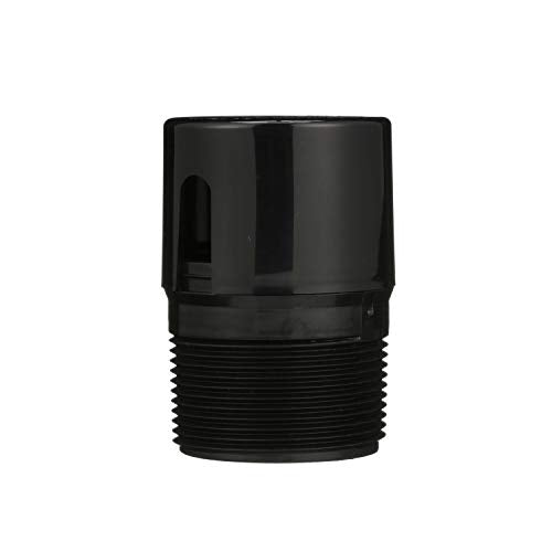 39012 1.5 in. NPT ABS in-Line Vent, Black