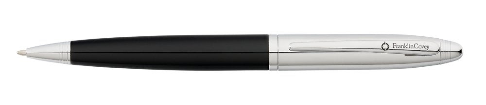 Franklin Covey Lexington Midnight Black w/Chrome Appointments Ballpoint Pen
