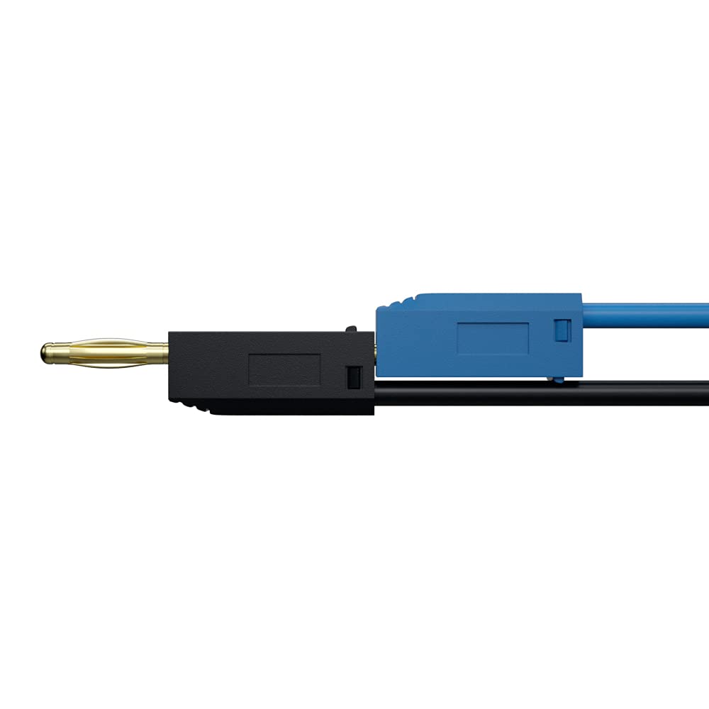 2mm 5pcs Small Banana Plug Pin Test Lead, Jumper Wire Electrical Testing Cable Measuring line J70001