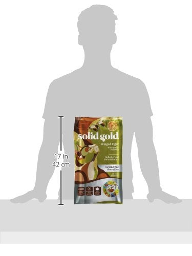 Sensitive Stomach Dry Cat Food - Made with Real Quail & Pumpkin - Winged Tiger Grain Free Cat Food Sensitive Stomach for Adult & Senior Cats - Supports Immune & Digestive Health - 6lb