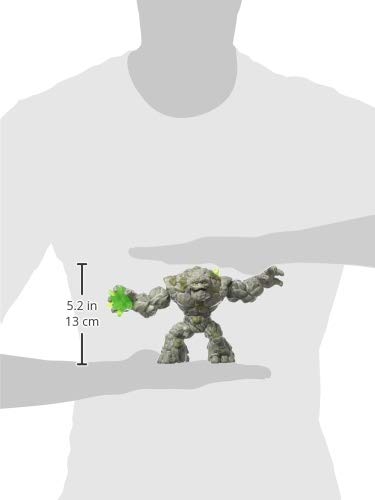 ELDRADOR CREATURES — Stone Monster, Durable and Detailed Monster Toy with Movable Arms and Rotating Torso, Fantasy Toys for Boys and Girls Ages 7+, 9.3 x 17.7 x 12 cm
