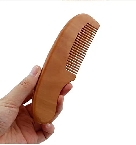 Baby Hair Brush and Comb Set for Newborn| Natural Wooden Hairbrush with Soft Goat Bristles, Pear Wood Comb and Wooden Massage Brush for Infant, Toddler, Kids