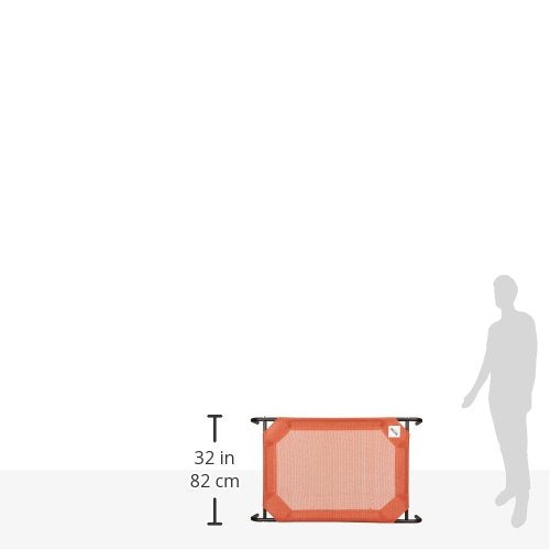 The Original Cooling Elevated Dog Bed, Indoor and Outdoor, Medium, Terracotta