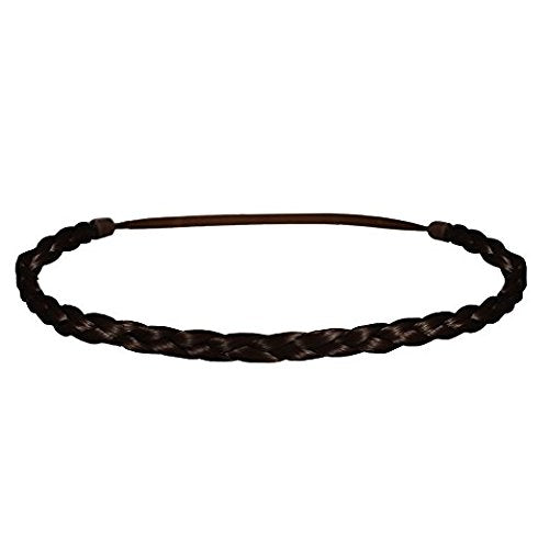 Dark Brown : Beauty Thin Braidie Head Band, Dark Brown, 0.05 Ounce
