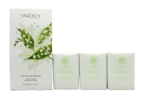 Lily of the Valley of London for Women Luxury Soap 3.5 Ounce - 3 Bars per Box