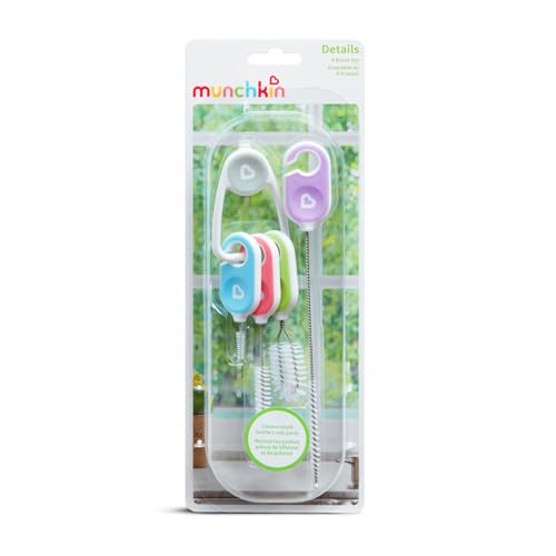 ® Details™ Bottle and Cup Cleaning Brush 4 Piece Set with Key Ring