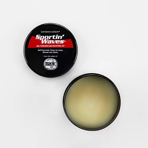 Sportin' Waves Gel Pomade with Wavitrol III, 3.5 oz
