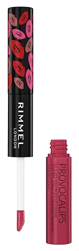 London Provocalips 16hr Kiss-Proof Lip Color - Two-Step Liquid Lipstick to Lock in Color and Shine - 210 Flirty Fling, .14 fl.oz.