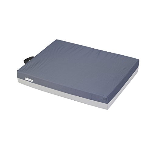 14891 Skin Protection Gel E Wheelchair Seat Cushion, 16 x 16 x 3 Inch, 16x16x3 Inch (Pack of 1)