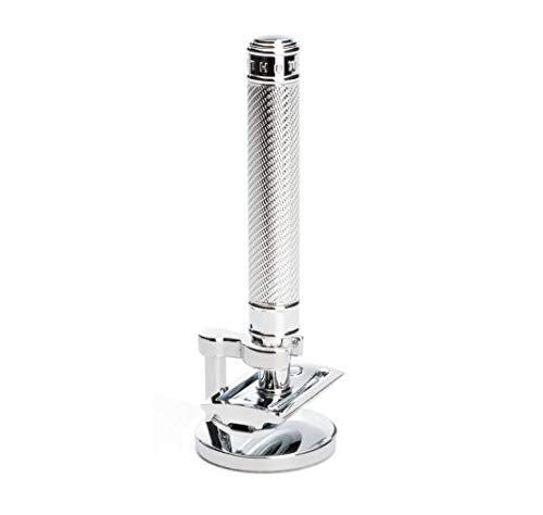 TRADITIONAL Stand for Razors | Shave Accessory | Robust Stainless Steel