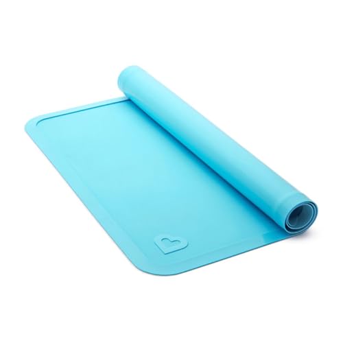 ® Spotless™ Silicone Placemats for Kids, 2 Pack, Blue/Green