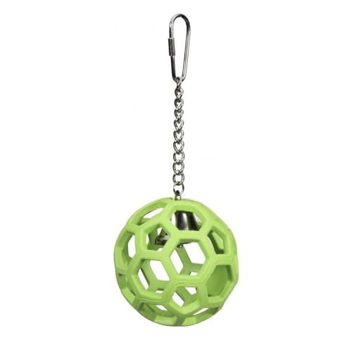 Pet Company Activitoys Hol-ee Roller Parrot Toy, 4 Inch Diameter (Colors Vary )