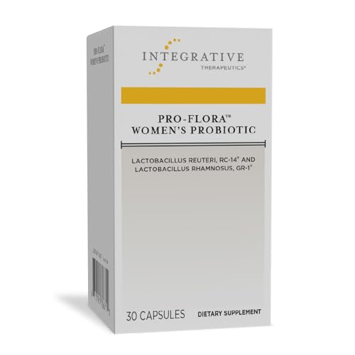 Pro-Flora Women's Probiotic - Lactobacillus rhamnosus GR-1 and Lactobacillus reuteri RC-14 Strains - Urogenital and Women's Health Support Supplement* - 30 Capsules