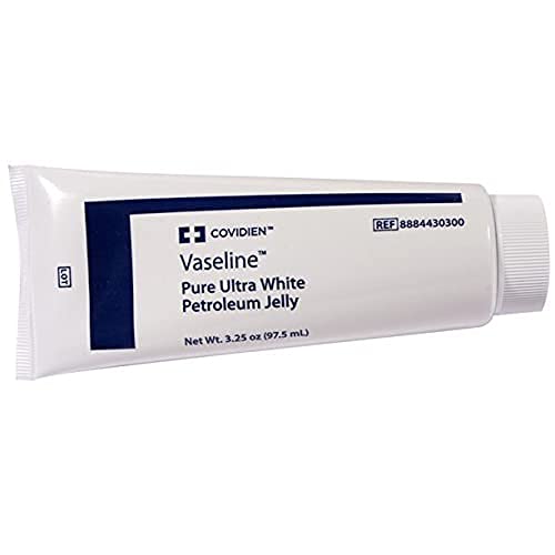 Pure Ultra White Petroleum Jelly Ointment, Kendall, 2-pack, 3.25 oz. each