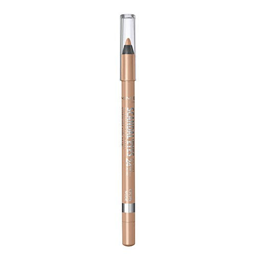 London Scandaleyes Waterproof Kohl Kajal Eyeliner Pencil, Intense Color, Long-Wearing, Smudge-Proof, 005, Nude, 0.04oz