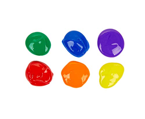 Washable Kids Paint, 6 Count, Kids At Home Activities, Painting Supplies, Gift, Assorted