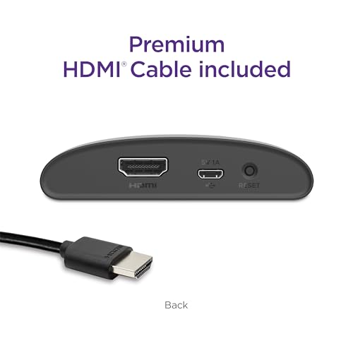 Express | HD Streaming Device with Standard Remote (no TV controls), Free & Live TV