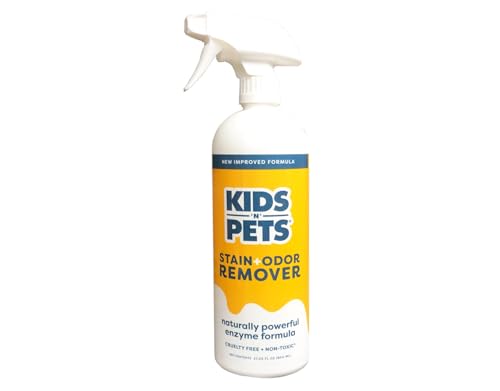 KIDS 'N' PETS – Instant All-Purpose Stain & Odor Remover – 27.05 oz - (800 ml) – Pack of 2 - Proprietary Formula Permanently Eliminates Tough Stains & Odors – Even Urine Odors
