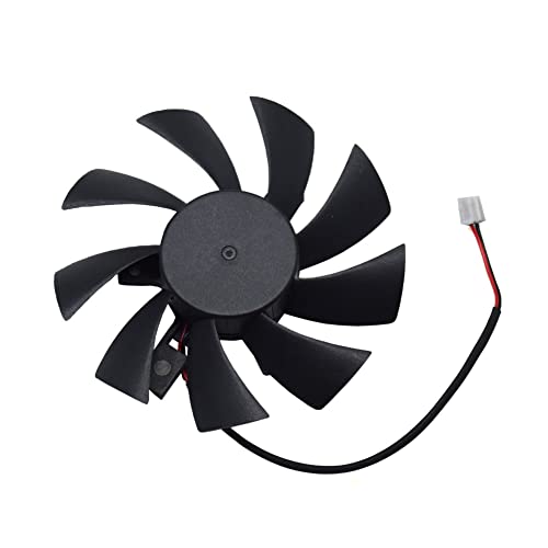 DIY Dual Bearing 85mm 2pin Video Card Fan Replacement for Zotac GTX 1050 Ti mini Graphic Card