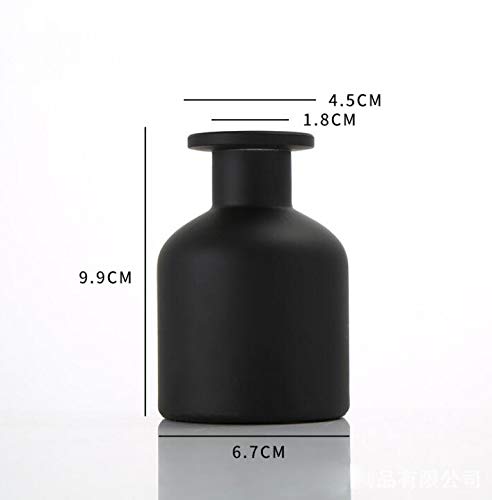 1PCS 150ml/5oz Glass Diffuser Bottle Jars Pot Empty Refillable Exquisite Essential Oils Container for DIY Reed Diffuser Sticks Sets Crafts Decor Essential Oil Diffuser Gift