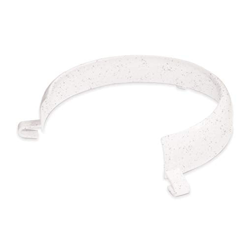 White Clip-on Food Guard for 9 – 10 Inch Plates