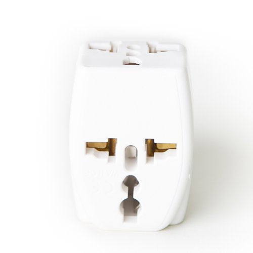 Switzerland Travel Adapter Plug - 3 in 1 - Outlet Type J - Grounded & Universal - Perfect for Cell Phones, Laptops, Camera Chargers and More (GP3-11A)