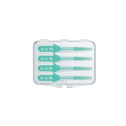 Soft-Picks Comfort Flex, Easy to Use Dental Picks for Teeth Cleaning and Gum Health, Disposable Interdental Brushes with Convenient Carry Case, Dentist Recommended Dental Picks, Mint, 80ct