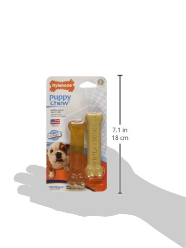 New Puppy Starter Kit, 2 Chew for Puppies, Peanut Butter & Chicken Flavor, X-Small - Up to 15 lbs, 2 Pack
