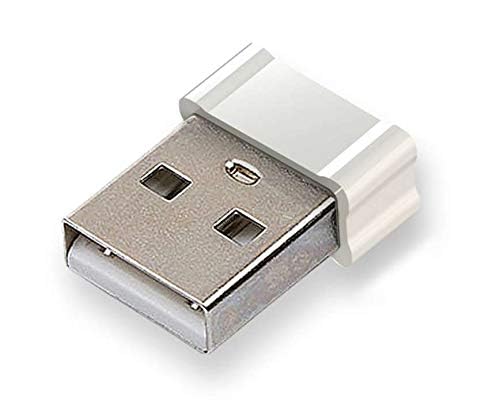 USB Mouse Jiggler White - Mouse Mover Prevents Screen-Saver, Sleep and Standby Mode, Idle Icons