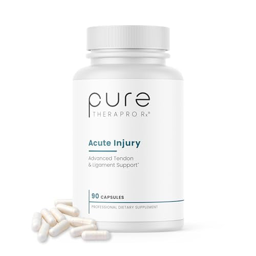 Acute Injury | Tendon & Ligament Support | Convenient Once a Day Clinical Dose | Supports Tendon Health, Movement & Physical Function | Pharm-Grade (90 Capsules)