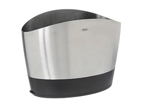 Good Grips Stainless Steel Utensil Holder 8.4 x 4.75 x 6.25,Silver