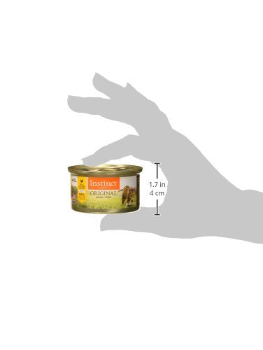 Original Pate Wet Cat Food, Grain Free Recipe - Real Chicken, 3 oz. Cans (Pack of 24)